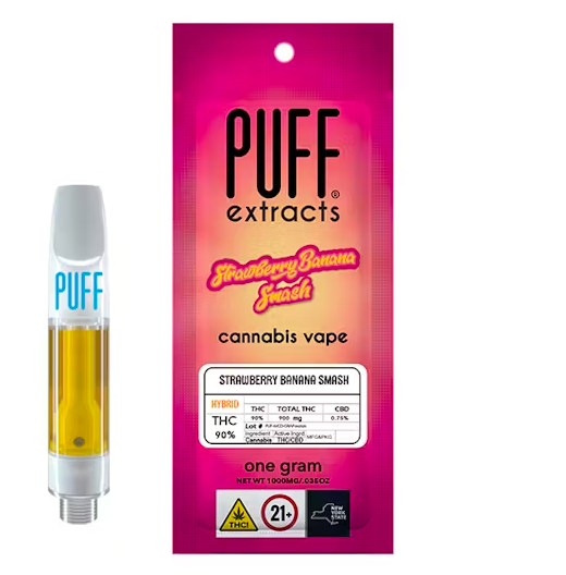Strawberry Banana Smash - vape cartridge
